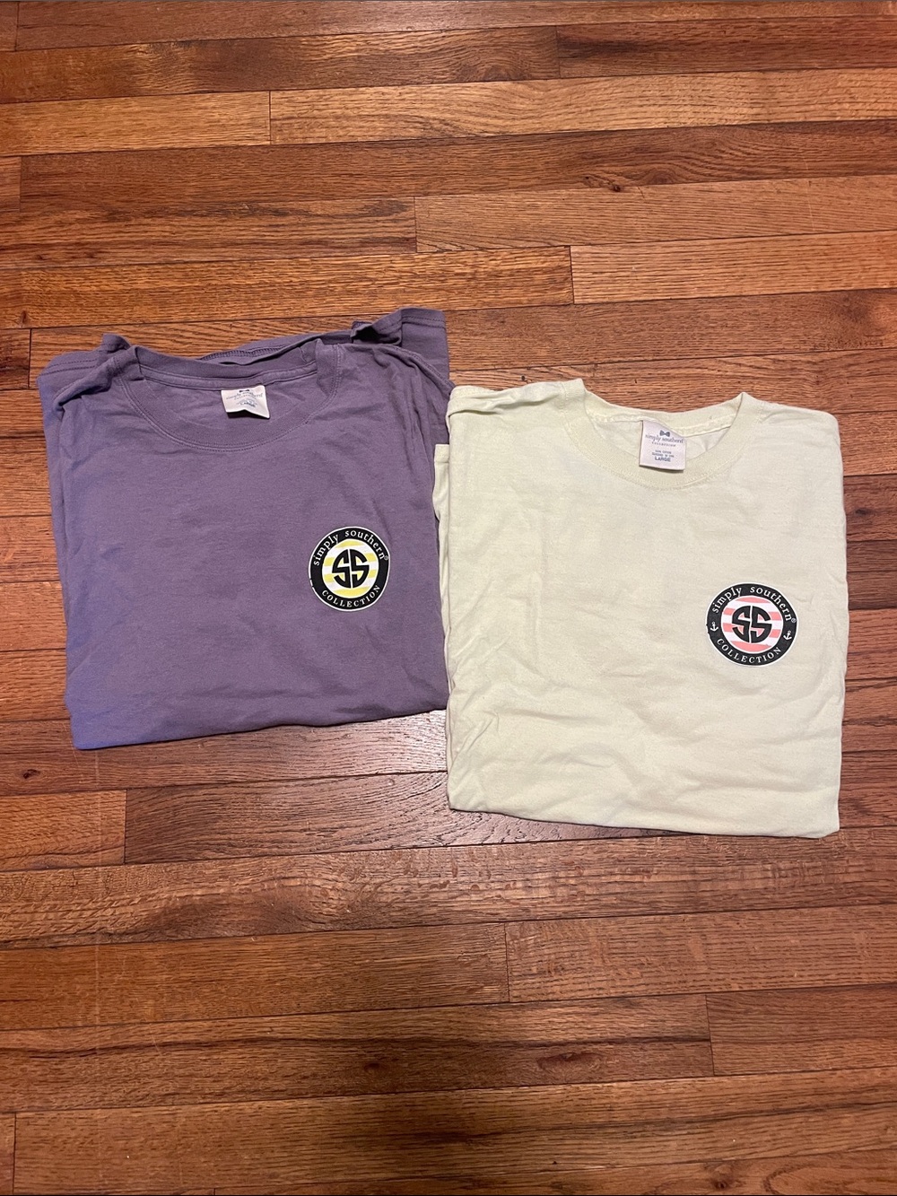 Women’s Short-Sleeve Logo Tee - Lavender and Yellow